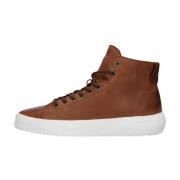 Bruine Yg09 Hoge Sneakers Blackstone , Brown , Heren