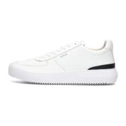 Witte Lage Sneakers Blackstone , White , Heren