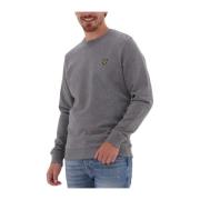 Heren Crew Neck Sweatshirt Grijs Lyle & Scott , Gray , Heren