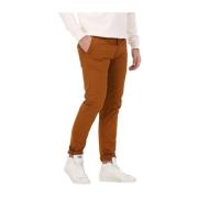 Slim-fit Heren Chino Broek Scotch & Soda , Brown , Heren