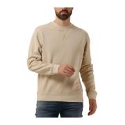 Gestructureerde Sweater Heren Sweatshirt Scotch & Soda , Beige , Heren