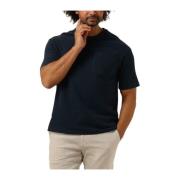 Heren Polo & T-shirt O-neck Tee Selected Homme , Blue , Heren