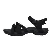 Dames Sandalen Tirra Zwart Polyester Teva , Black , Dames