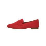 Rode Loafer 213 Klassieke Cut Out Gabor , Red , Dames