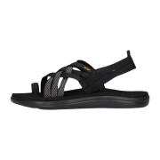 Strappy Dames Sandalen Teva , Black , Dames