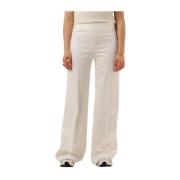 Wijde Broek Dames Wit Drykorn , White , Dames