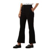 Gestructureerde Suitpants Zwart Na-Kd , Black , Dames