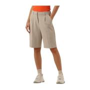 Witte Shorts Michelle Stijl Moss Copenhagen , Beige , Dames