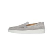 Grijze Suède Loafer Bean Goosecraft , Gray , Heren