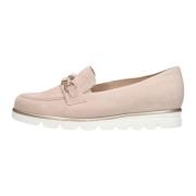 Lichtroze Suède Loafers Hassia , Pink , Dames