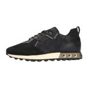 Zwarte Runner met Gouden Accenten Cruyff , Black , Heren