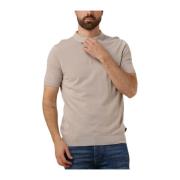 Beige Chris Polo Shirt Saint Steve , Beige , Heren