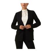 Zwarte Blazers voor Dames Twinset , Black , Dames