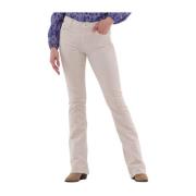 Bootcut Jeans voor Dames 7 For All Mankind , Beige , Dames