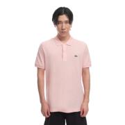 Heren Lacoste Pique Polo Shirt Ph4012 KF9 Lacoste , Pink , Heren