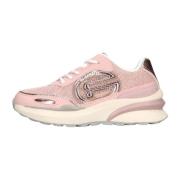 Roze Athena Jr-1 Lage Sneakers Replay , Pink , Dames