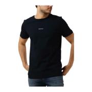 Heren Logo T-shirt Donkerblauw Pure Path , Blue , Heren