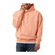 Heren Hoodie met Achterprint Pure Path , Orange , Heren