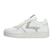 Dames Lage Sneakers Momo Maruti , White , Dames