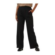 Tailored High Pant Wide Leg My Essential Wardrobe , Black , Dames