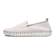 Basic Off-White Loafers Shabbies , White , Dames