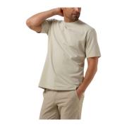 Heren Polo & T-shirts Ted The GoodPeople , Gray , Heren