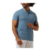 Heren Polo T-shirts Mapoleo Melange Matinique , Blue , Heren