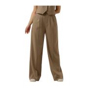 Elegante Maatwerk Broek Copenhagen Muse , Brown , Dames