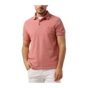 Heren Polo T-shirts 1985 Slim Polo Tommy Hilfiger , Pink , Heren