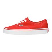 Rode UA Authentic Women Lage Sneakers Vans , Red , Dames