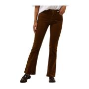 Flared Bootcut Jeans Bruin Lee , Brown , Dames