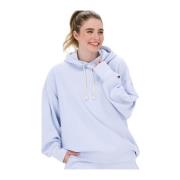 Hoodie Effen Lichtblauw Champion , Blue , Dames