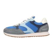 Blauwe Lage Sneakers Cleave 1a Scotch & Soda , Multicolor , Heren