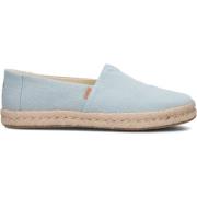 Denim Espadrilles met Touwzool Toms , Blue , Dames