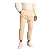 Katoenen Chino met Elastaan Drykorn , Beige , Heren