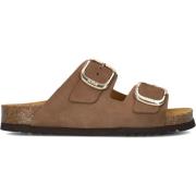 Noelle Nub Leren Slippers Scholl , Brown , Dames