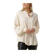 Jenny Blouse Wit Simple , White , Dames