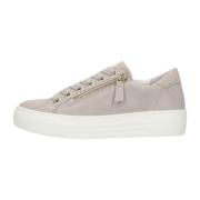 Beige Lage Sneaker Comfort Collectie Gabor , Beige , Dames