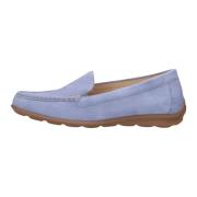 Blauwe Mocassins met Stijlvol Ontwerp Gabor , Blue , Dames