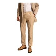 Straight Trousers Scotch & Soda , Beige , Heren