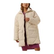 Heidi Puffer Jacket in Zand Selected Femme , Beige , Dames