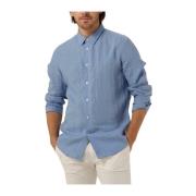 Casual Heren Overhemd Ruben Lichtblauw Drykorn , Blue , Heren