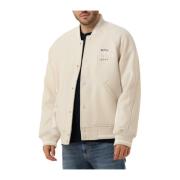 Varsity Bomber Jack Tommy Jeans , Beige , Heren