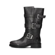 Stijlvolle Bikerlaarzen Bronx , Black , Dames