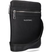 Zwarte Leren Schoudertas Valentino by Mario Valentino , Black , Heren