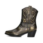 Gouden Cowboy Laarzen Viv 1-A Goosecraft , Yellow , Dames