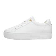 Lage Sneakers met Luxe Details Paul Green , White , Dames