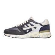 Blauwe Mick Lage Sneakers Premiata , Blue , Heren