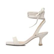 Elegante Wrap Sandalen Fred De La Bretoniere , White , Dames