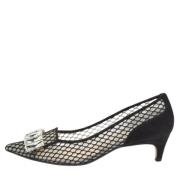 Pre-owned Mesh heels Sergio Rossi Pre-owned , Black , Dames